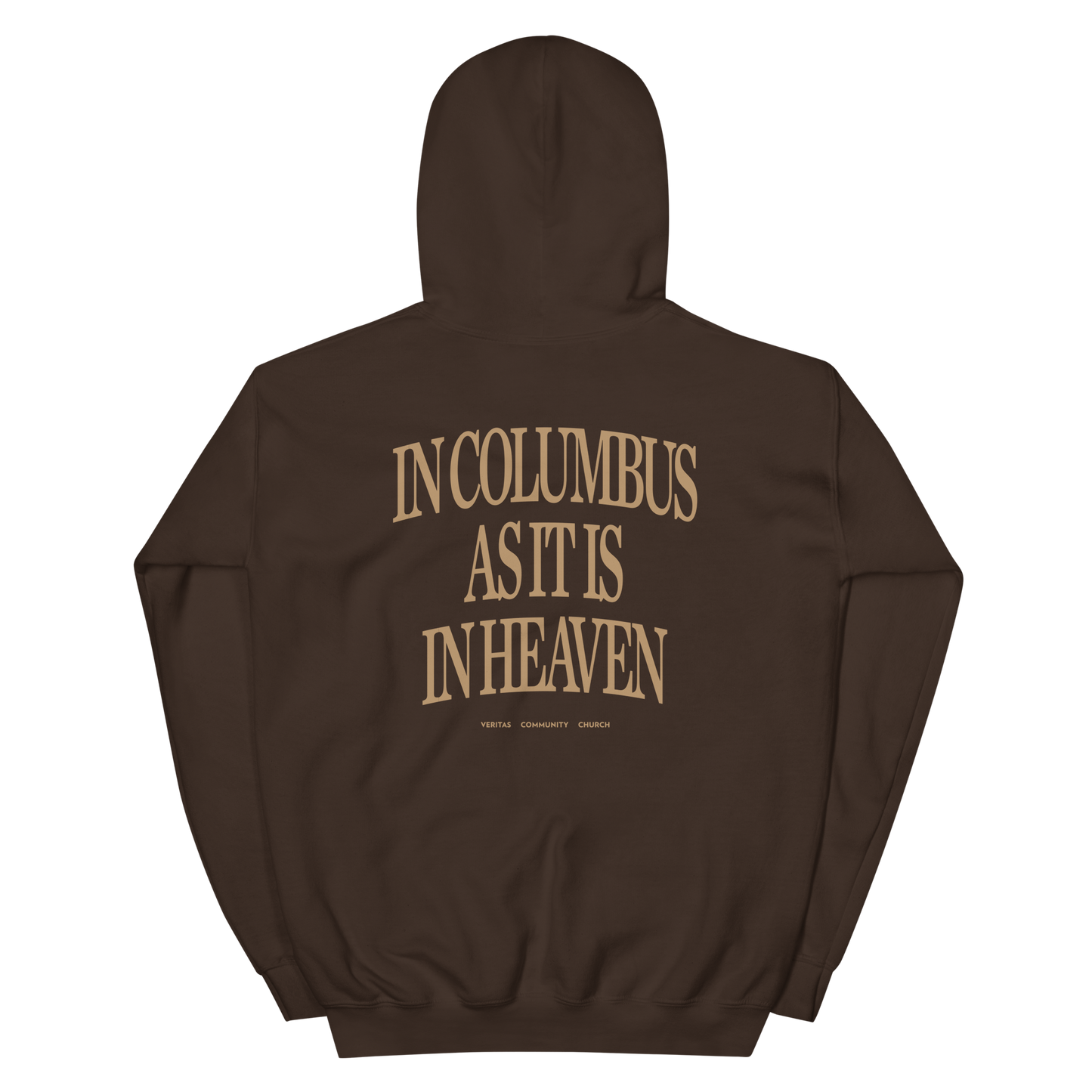 In Columbus As It Is In Heaven Hoodie Gold Edition (2 colors)