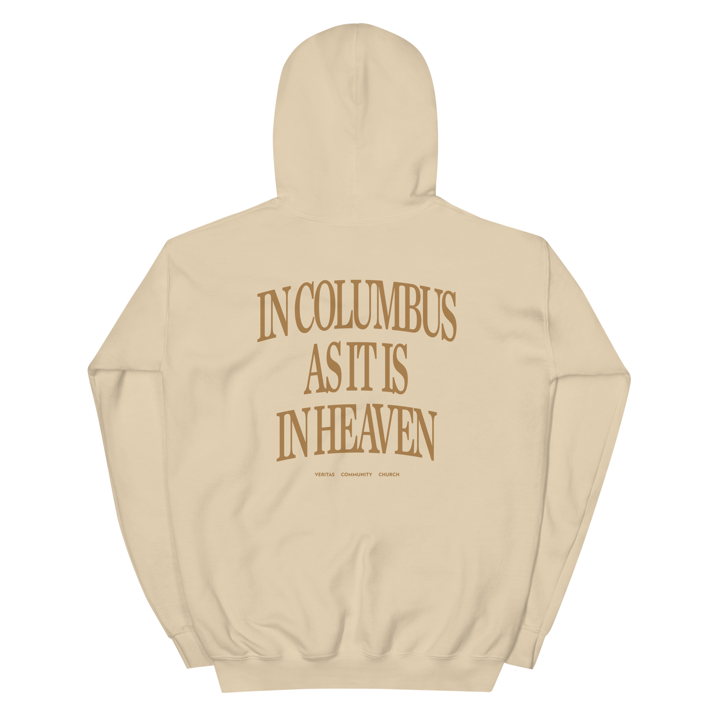 In Columbus As It Is In Heaven Hoodie Gold Edition (2 colors)